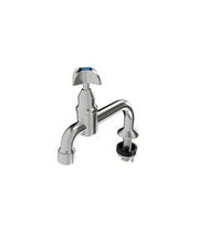 3Monkeez Guardian-S/S Type 26 lab tap with vandal-resistant aerator, fixed spout, V/R handle, 304 stainless steel, 6LPM flow rate.