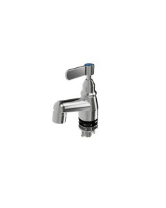 3Monkeez Guardian S/S pillar tap with lever handle, anti-vandal aerator, jumper valve, 1/2" MI BSP, stainless steel construction.