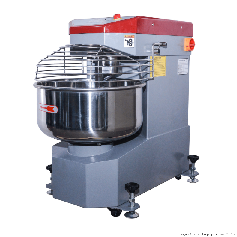 Tyrone Fixed Head Heavy Duty 66L Spiral Mixer - SCP66 - Hospitality Connect