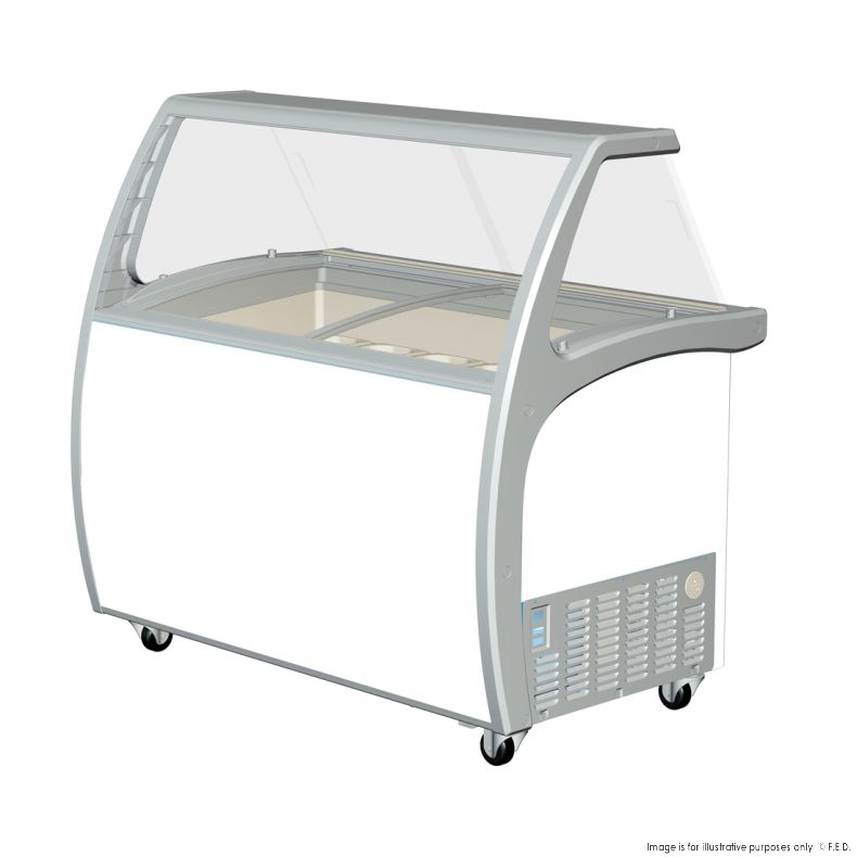 Thermaster 575L Gelato Display SD-575P - Hospitality Connect
