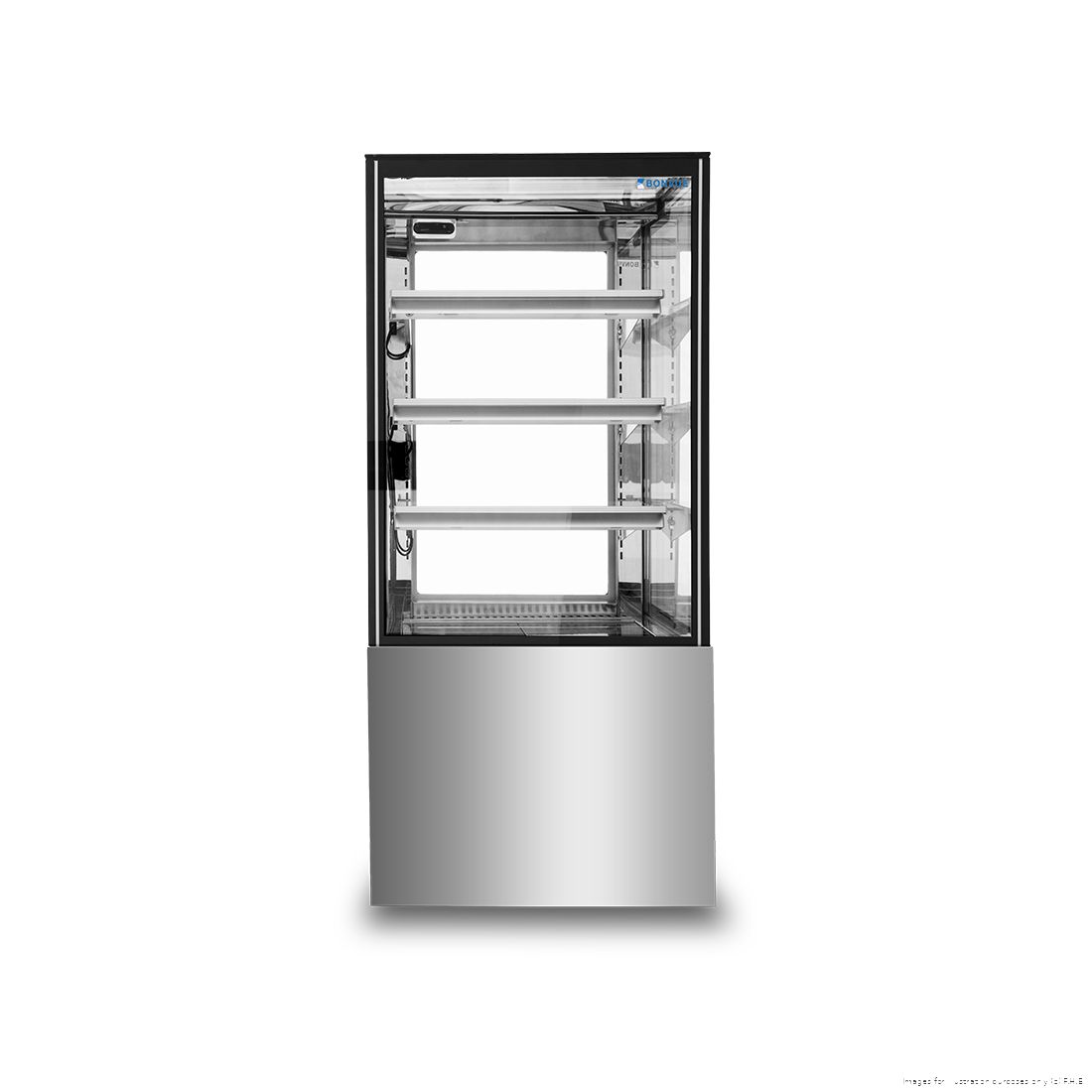 Bonvue 3+1 Tier Squared Temper Glass Cake Display SF820V, image 2
