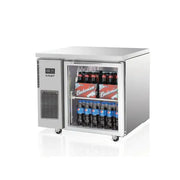 Skipio Under Bench Fridge 900mm Glass Door SGR9-1. - Hospitality Connect