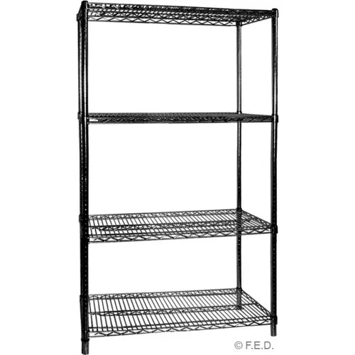 Modular Four Tier Shelving - 457 mm deep x 1880 high x 760 width B1830. - Hospitality Connect