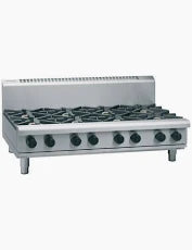 Waldorf 800 Series RNL8800G-B - 1200mm Gas Cooktop Low Back Version – Bench Model - Hospitality Connect