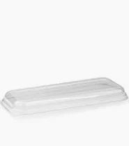 Biopak PET Oyster Tray Lid 250 Units 250 Units - Hospitality Connect