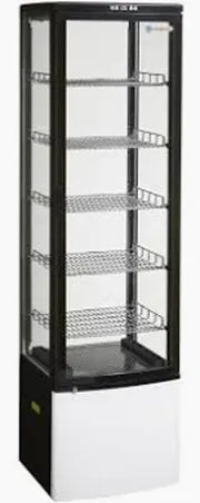 ICS PACIFIC Como - Black Display Fridge - Hospitality Connect