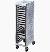 ELEMENTS FULL SIZE GN 2.1 TROLLEY COVER - CLEAR - Hospitality Connect