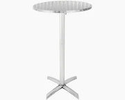 Bolero Flip Top Poseur Table St/St - 600mm dia - Hospitality Connect