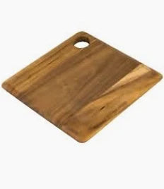 PEER SORENSEN Acacia Cutting Board w/Hole 25.5 x 25.5 x1.8cm - Hospitality Connect