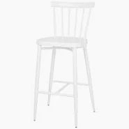 Bolero Windsor Aluminium Stools White (Set 2) DP719