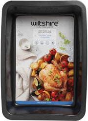 WILTSHIRE ROAST PAN-RECT E/BAKE 355x255x75mm NON-STICK