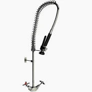 Global Rinse Mate Exposed Adjustable Breach Hob Tap Café GRM052100-C - Hospitality Connect