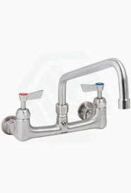 GLOBAL STAINLESS EXPOSED WALL TAP w/- STANDARD SWIVEL OUTLET - Hospitality Connect
