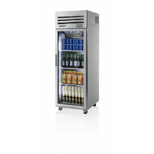 Skipio Upright Fridge 1 Door Glass SRT25-1G. - Hospitality Connect