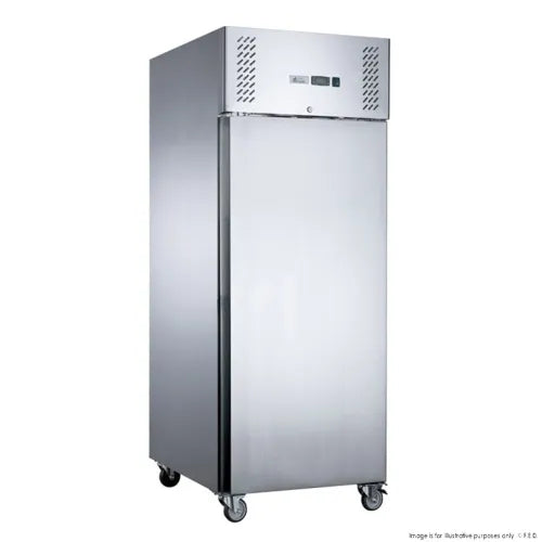 FED-X SS Single Door Upright Freezer - XURF600SFV. - Hospitality Connect
