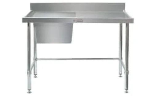 Stimply Stainless 700 Series - 1200mm Wide - Left Bowl Single Bowl - Hospitality Connect