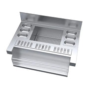 Simply Stainless Cocktail Station with Speed Rack 700 Series - 950mm Includes  Watermark Approved - Hospitality Connect