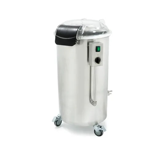 Yasaki Electric Salad Spinner w Castors & Timer 3kgcycle SP75AS - Hospitality Connect