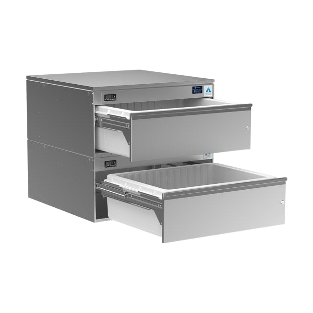 Adande Double Dual Temperature Drawers - VCR2.RHS