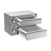 Adande VNS2.RW Double Slimline Dual Temperature Drawers