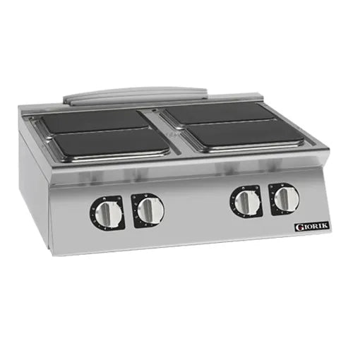 Giorik 4 x Square Hot Plates Countertop CE94QTT. - Hospitality Connect