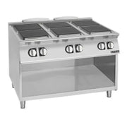 Giorik 6 x Square Hot Plates On open base CE96QGT. - Hospitality Connect