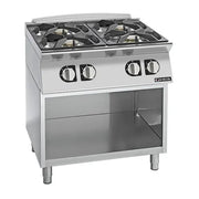 Giorik 700 Series Gas Boiling Tops 4 x Gas Burners On open base CG740GT - Hospitality Connect