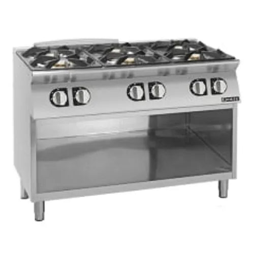 Giorik 6 x Gas Burners On open base CG960GT - Hospitality Connect