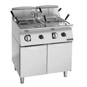 Giorik 40 + 40 Litre, Double Tank - Pasta Cooker On enclosed base CPE946T - Hospitality Connect