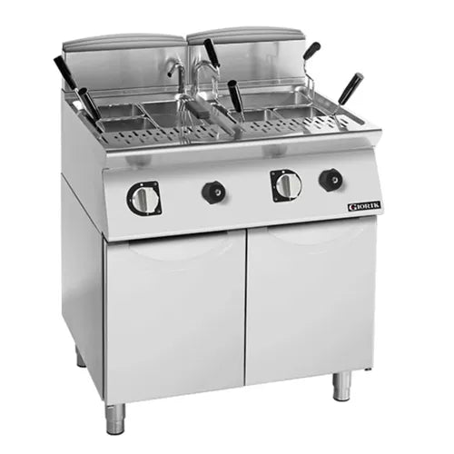 Giorik 40 + 40 Litre, Double Tank - Pasta Cooker On enclosed base CPE946T - Hospitality Connect
