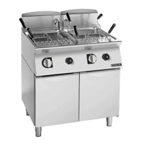 Giorik 26 + 26 Litre, Double Tank - Gas Pasta Cooker On enclosed base CPG746T - Hospitality Connect