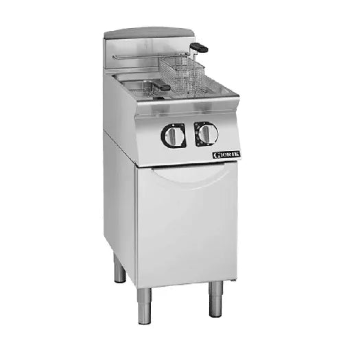 Giorik 8 + 8 Litre, Split Pan - Gas Deep Fryer On enclosed base FG9207TT - Hospitality Connect