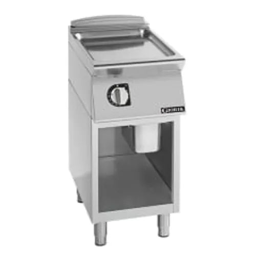 Giorik 400mm - Ribbed Mild Steel Plate On open base FRE92GFT - Hospitality Connect