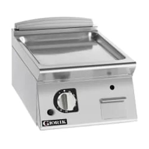 Giorik 400mm - Ribbed Satin Chrome Plate Countertop FRE92TCRXT - Hospitality Connect