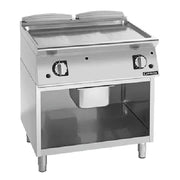 Girorik 800mm - Smooth Satin Chrome Plate On open base FLG741GCRXT - Hospitality Connect