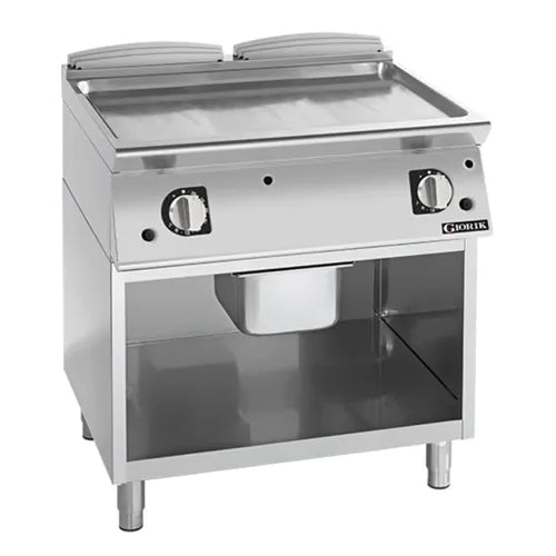 Giorik 800mm - Smooth Satin Chrome Plate On open base - Hospitality Connect