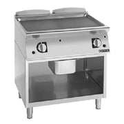 Girorik 800mm - Smooth Mild Steel Plate On open base FLG741GFT - Hospitality Connect