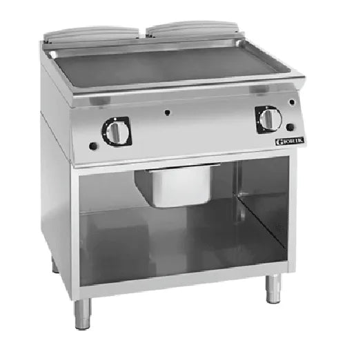 Girorik 800mm - Smooth Mild Steel Plate On open base FLG741GFT - Hospitality Connect