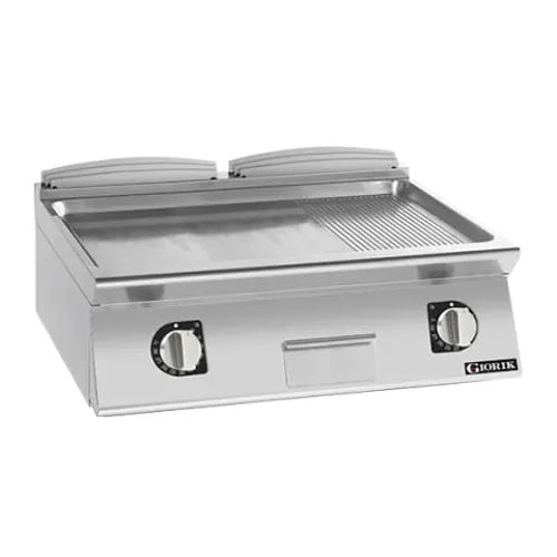 Girorik 800mm - Smooth/Ribbed Mild Steel Plate Countertop FME741TFT - Hospitality Connect