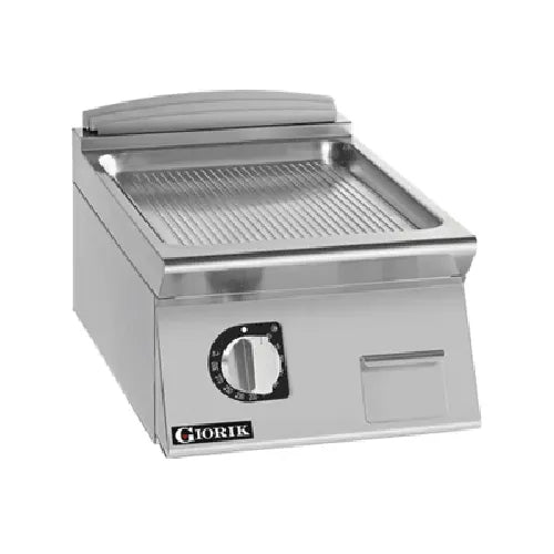 Girorik 400mm - Ribbed Satin Chrome Plate Countertop FRE72TCRXT - Hospitality Connect