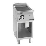 Girorik 400mm - Ribbed Mild Steel Plate On open base FRG72GFT - Hospitality Connect