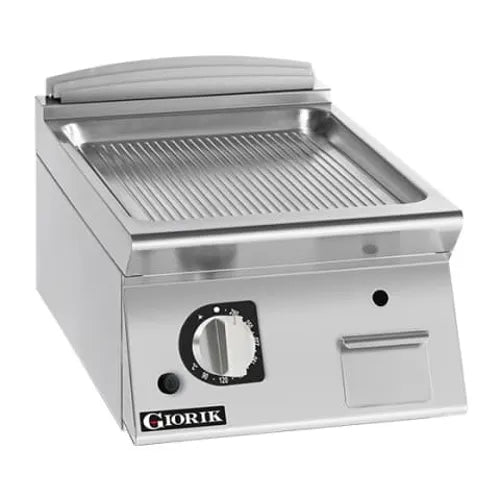 Girorik 800mm - Ribbed Satin Chrome Plate Countertop FRE741TCRXT - Hospitality Connect