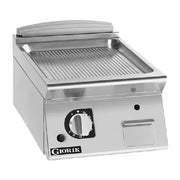 Girokrik 400mm - Ribbed Satin Chrome Plate Countertop FRG72TCRXT - Hospitality Connect