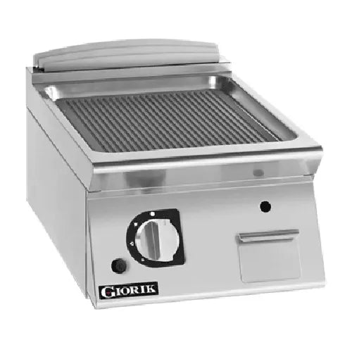 Girorik 400mm - Ribbed Mild Steel Plate Countertop FRG72TFT - Hospitality Connect