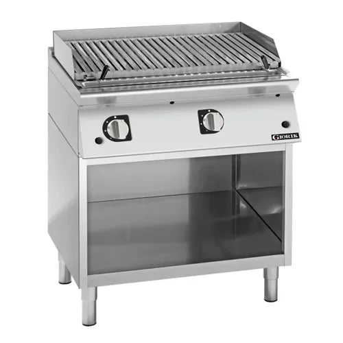Giorik 800mm - Giorik 900 Series Freestanding Gas Lava Char Grills