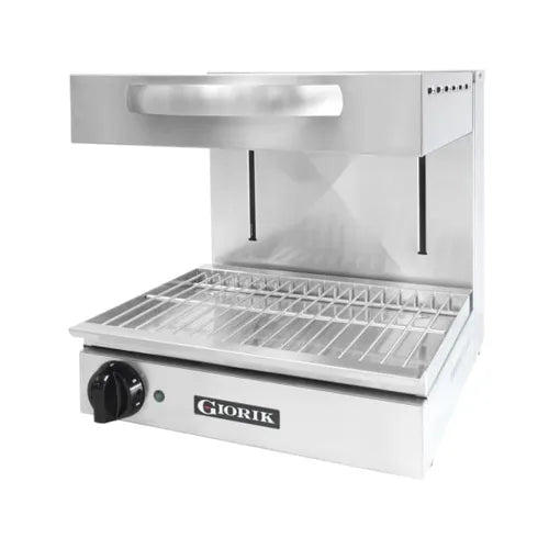Giorik Traditional Salamander 650mm Model - 1/1 GN Cooking plate size: 650mm x 350mm SRE1210T - Hospitality Connect