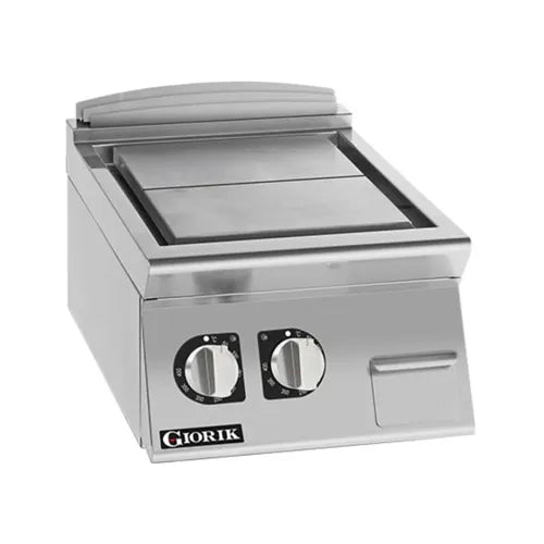 Giorik 700 Series Electric Solid Top 400mm Wide - Electric 2 x 2.1kW cooking zones / Countertop TE720TT