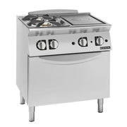 Girorik 2 x Gas Burners / 400mm Wide Target Top On standard gas oven TG74FTLT. - Hospitality Connect