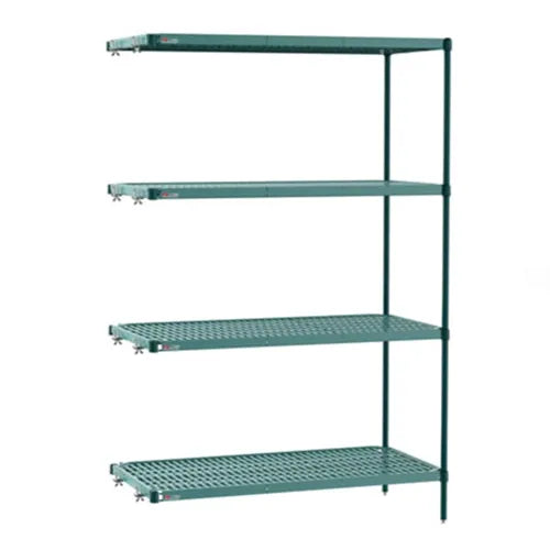 Metro Super Erecta PRO Polymer Mat add on 18 x 60 - 5 Mat Style Shelves, 2 Posts PR.A5T74.1860
