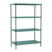 Metro Super Erecta PRO Polymer Mat 21 x 36 - 4 Mat Style Shelves, 2 Posts - Hospitality Connect